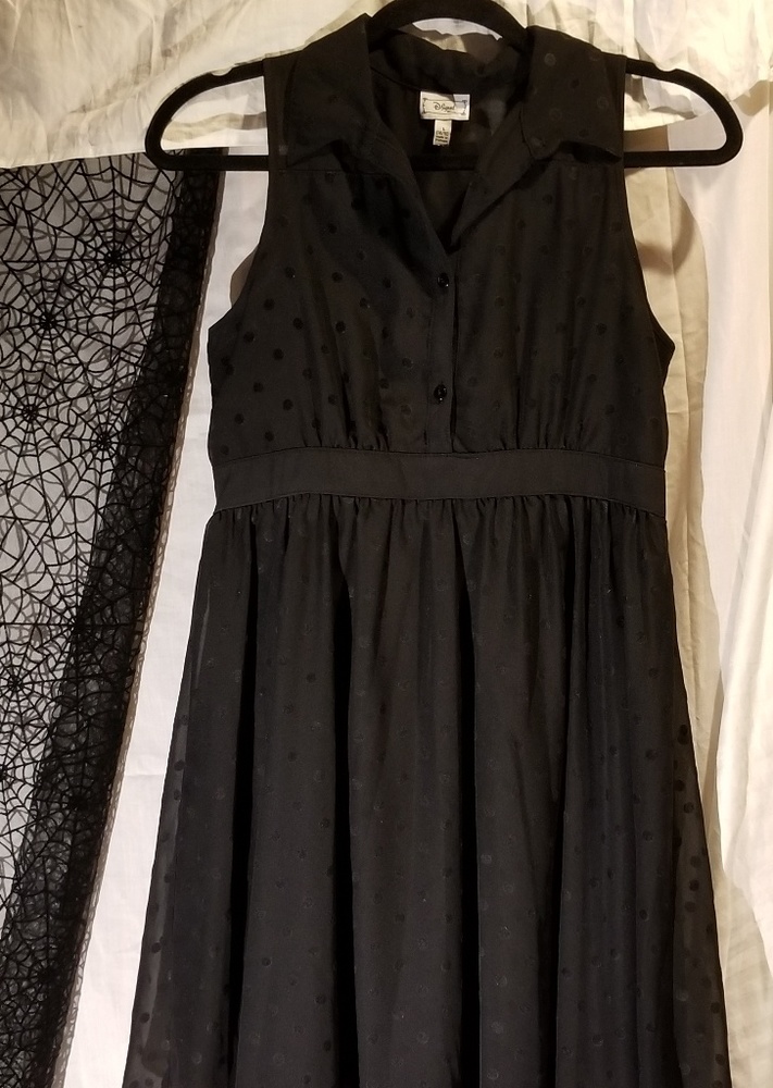 D-Signed by Disney Black skater dress
